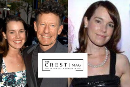 April Kimble and Lyle Lovett attending a public event together