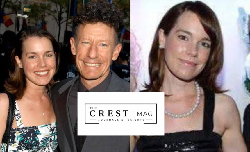 April Kimble and Lyle Lovett attending a public event together