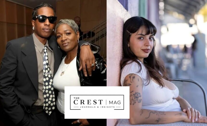 Renee Black, mother of A$AP Rocky, attending her son's 2025 trial in Los Angeles