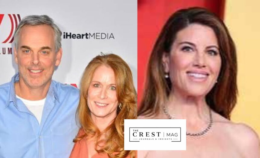 Ann Cowherd and Colin Cowherd at The Volume Anniversary Party in Los Angeles, February 2022
