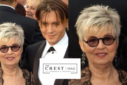 Betty Sue Palmer, mother of actor Johnny Depp, photographed at a Hollywood event in the early 2000s